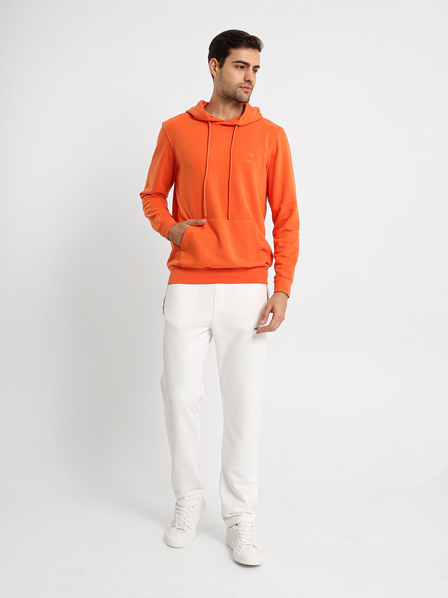 Basic Hoodie with Chest Logo