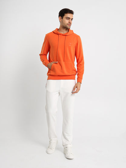 Basic Hoodie with Chest Logo