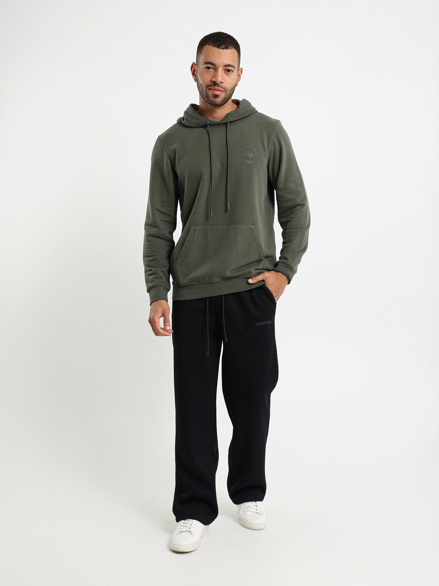 Basic Hoodie with Chest Logo