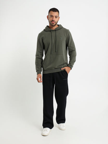 Basic Hoodie with Chest Logo