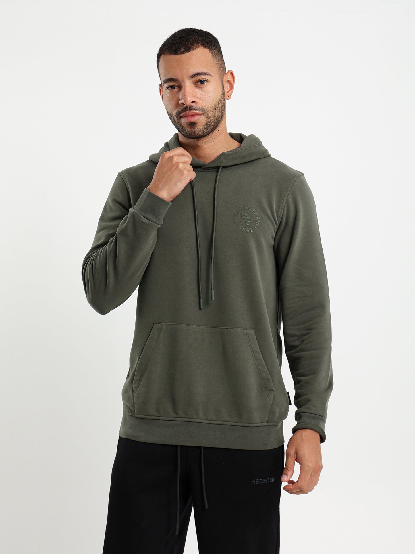 Basic Hoodie with Chest Logo