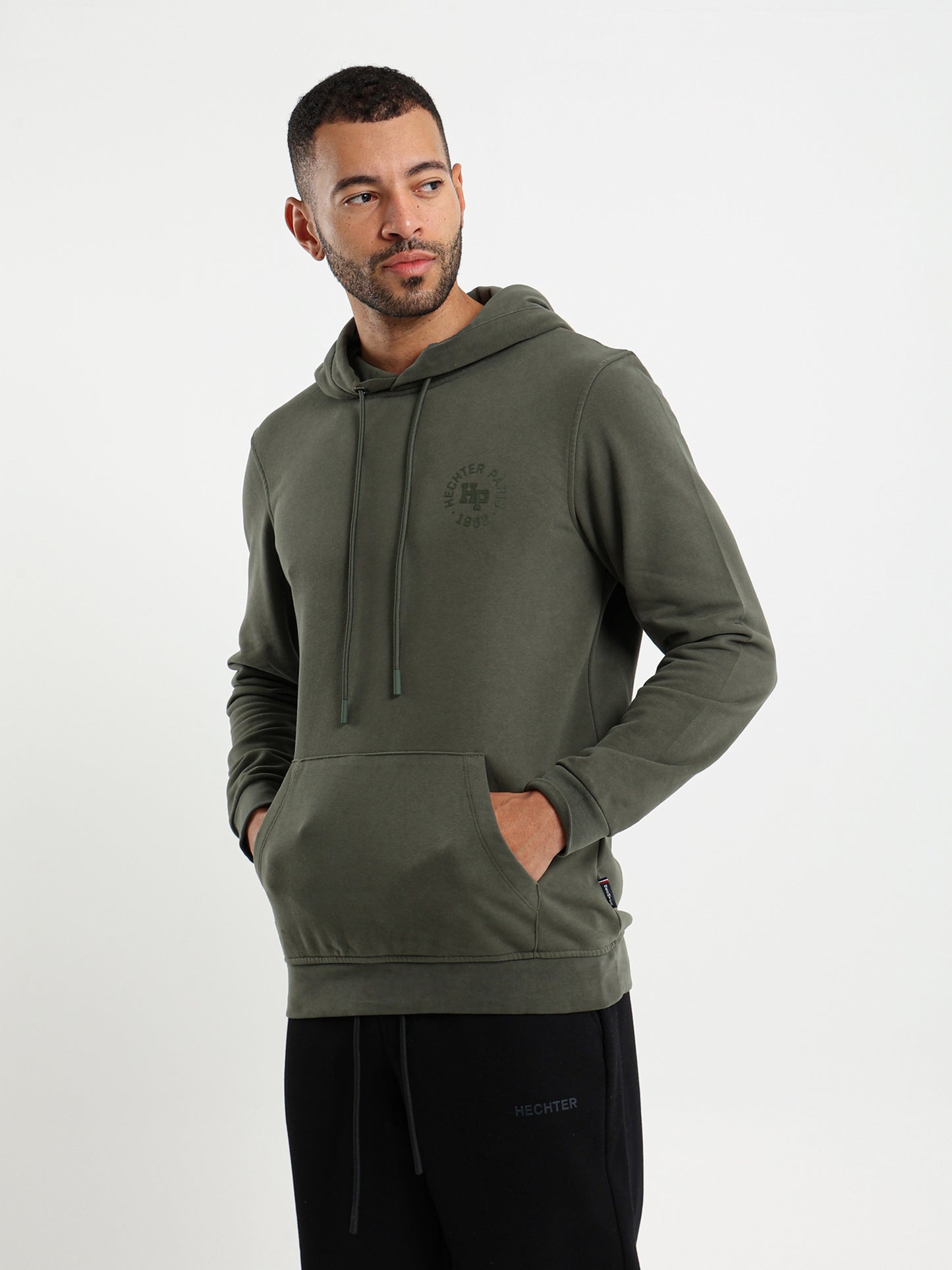Basic Hoodie with Chest Logo