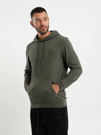 Basic Hoodie with Chest Logo