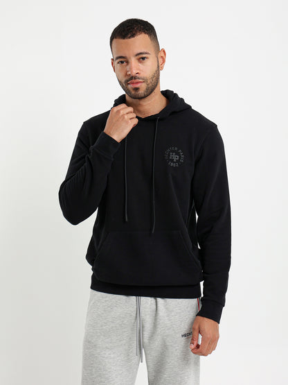 Basic Hoodie with Chest Logo