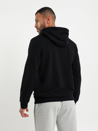 Basic Hoodie with Chest Logo