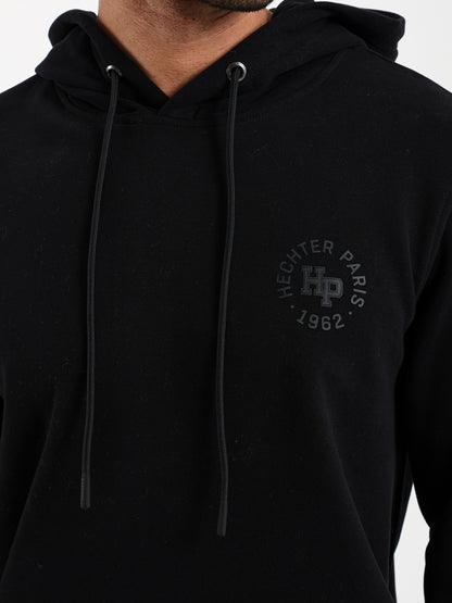 Basic Hoodie with Chest Logo