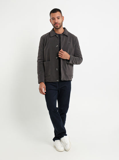 Patch Pocket Shirt Jacket