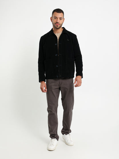 Patch Pocket Shirt Jacket