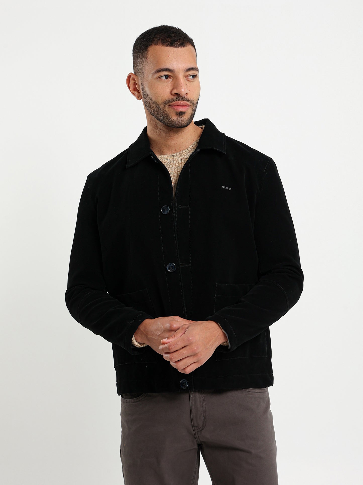 Patch Pocket Shirt Jacket