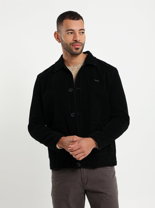 Patch Pocket Shirt Jacket