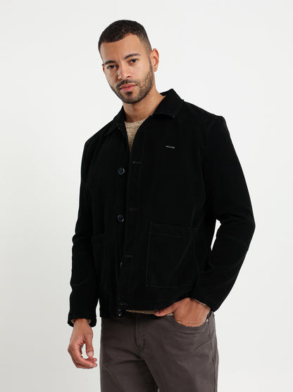 Patch Pocket Shirt Jacket