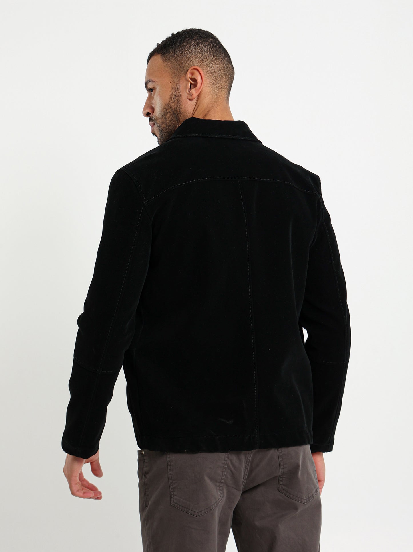 Patch Pocket Shirt Jacket