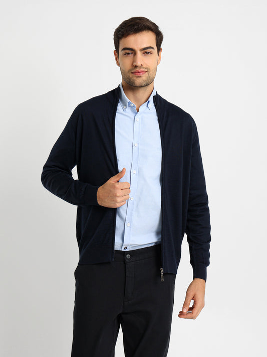 Mock Neck Zipper Pullover