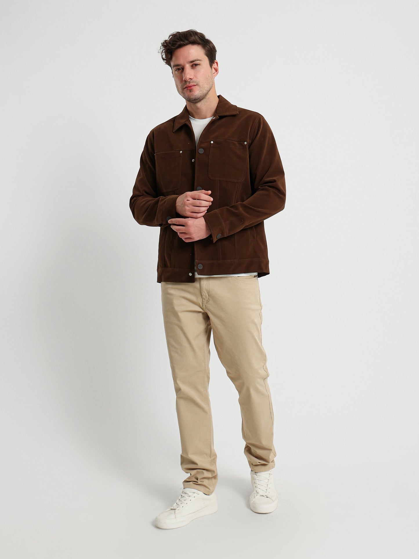 Basic Casual 5-Pocket Pants