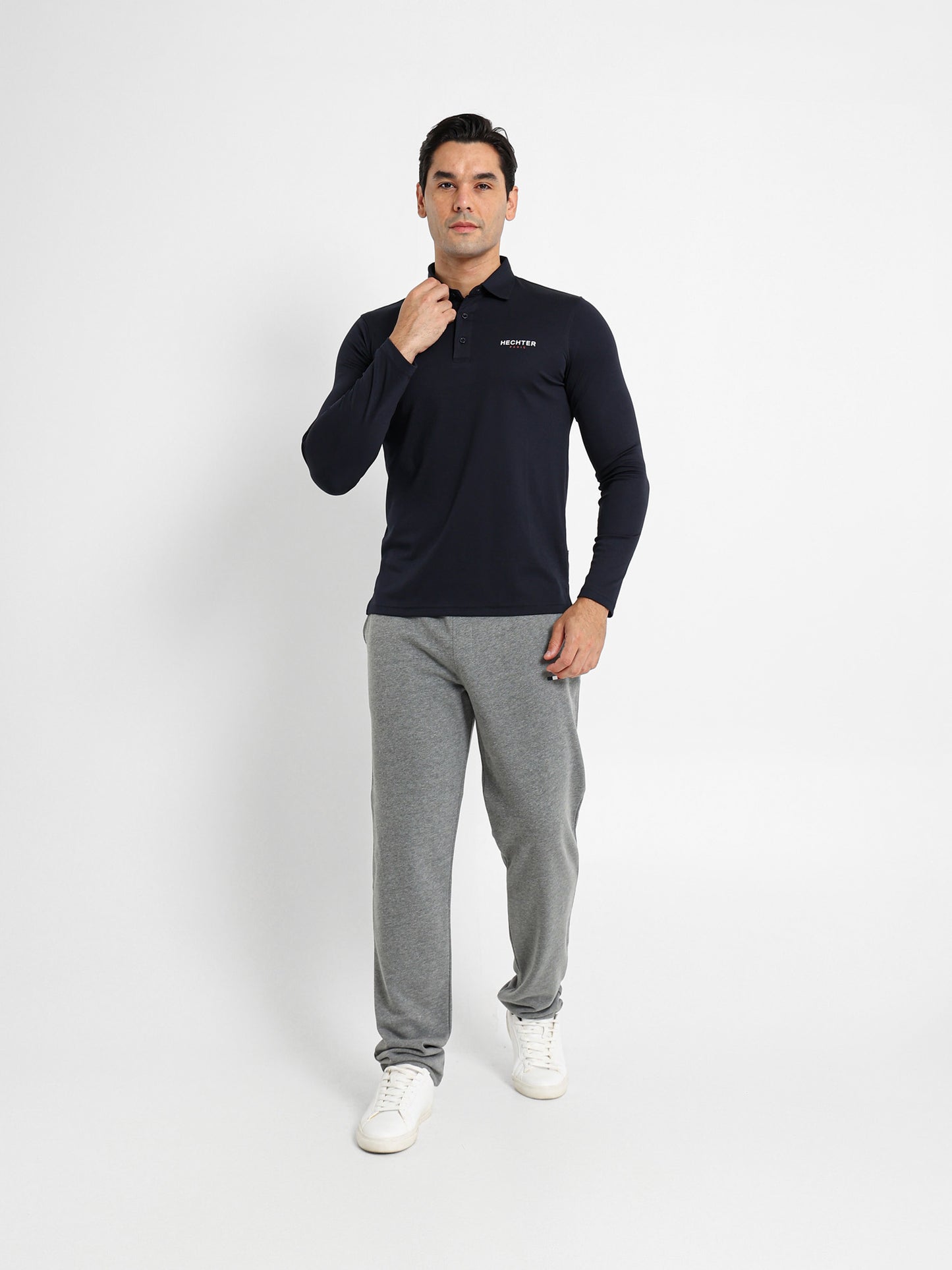 Long Sleeve Polo Shirt