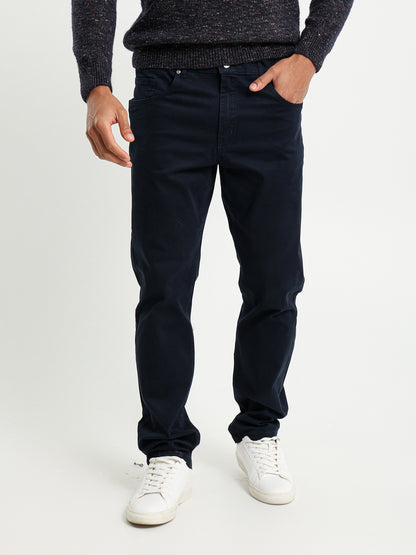 Basic Casual 5-Pocket Pants