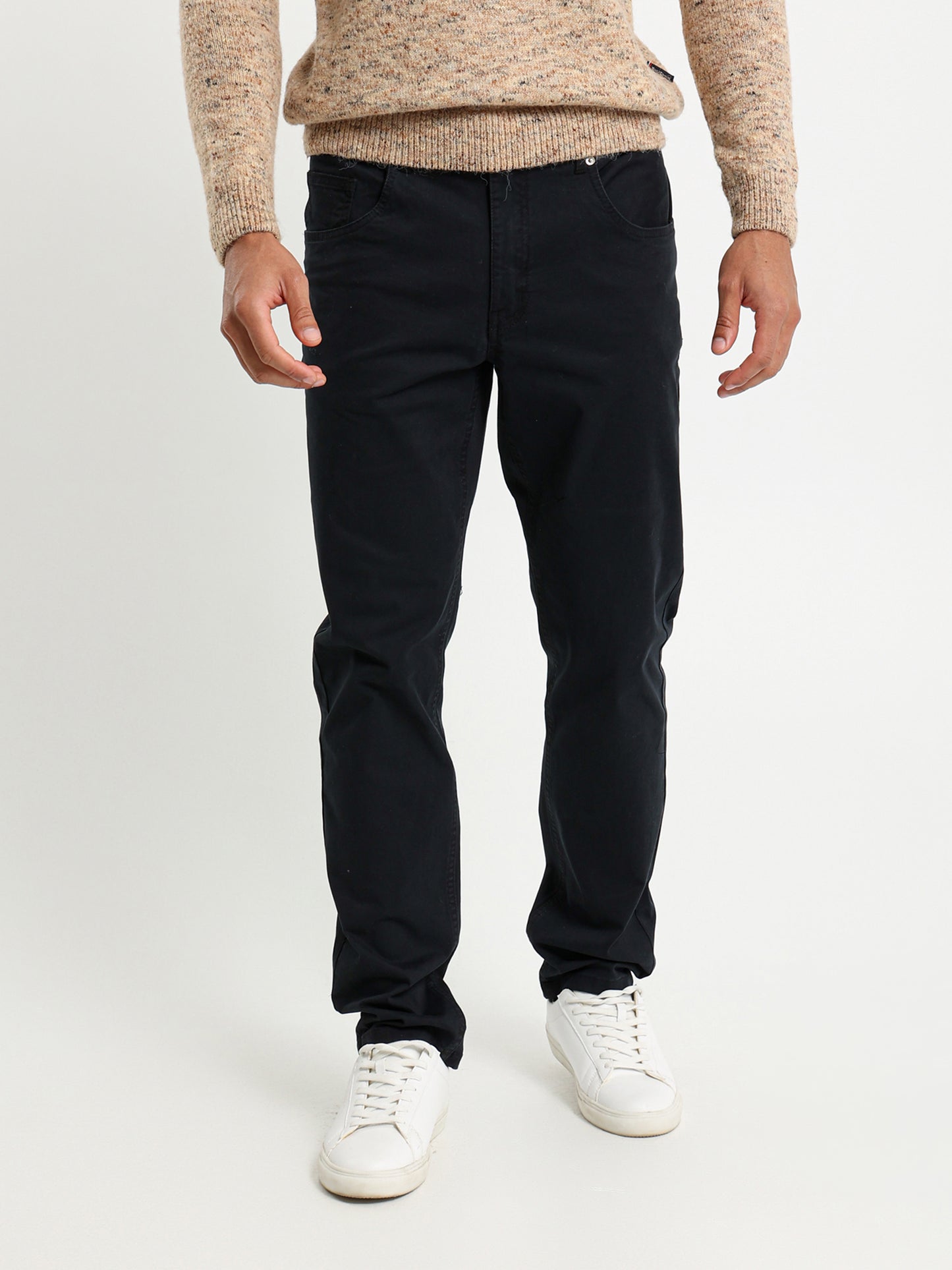 Basic Casual 5-Pocket Pants