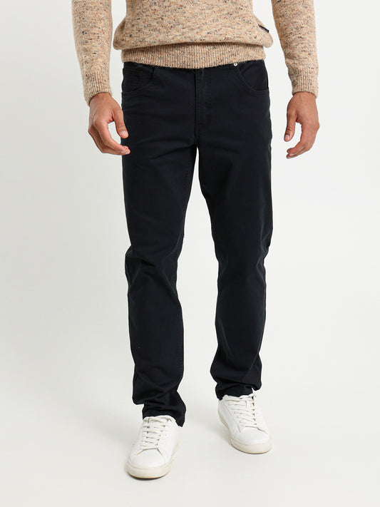 Basic Casual 5-Pocket Pants