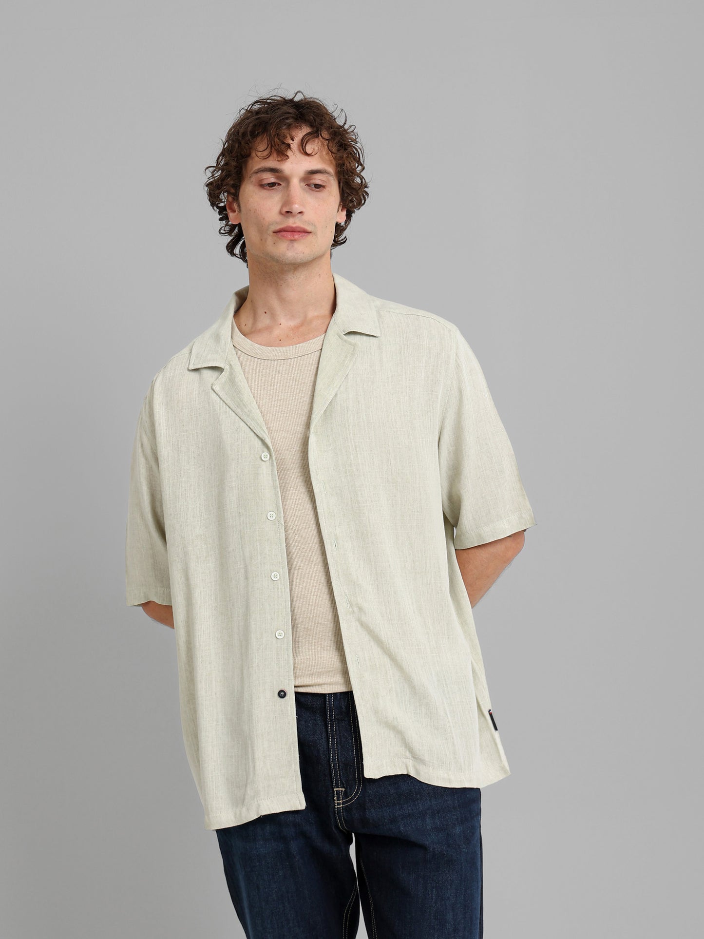Linen Check Shirt