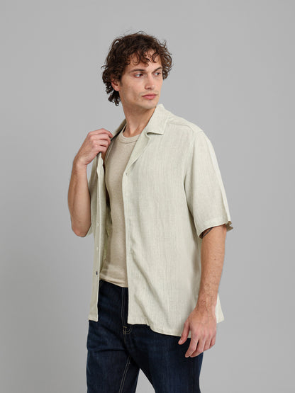Linen Check Shirt