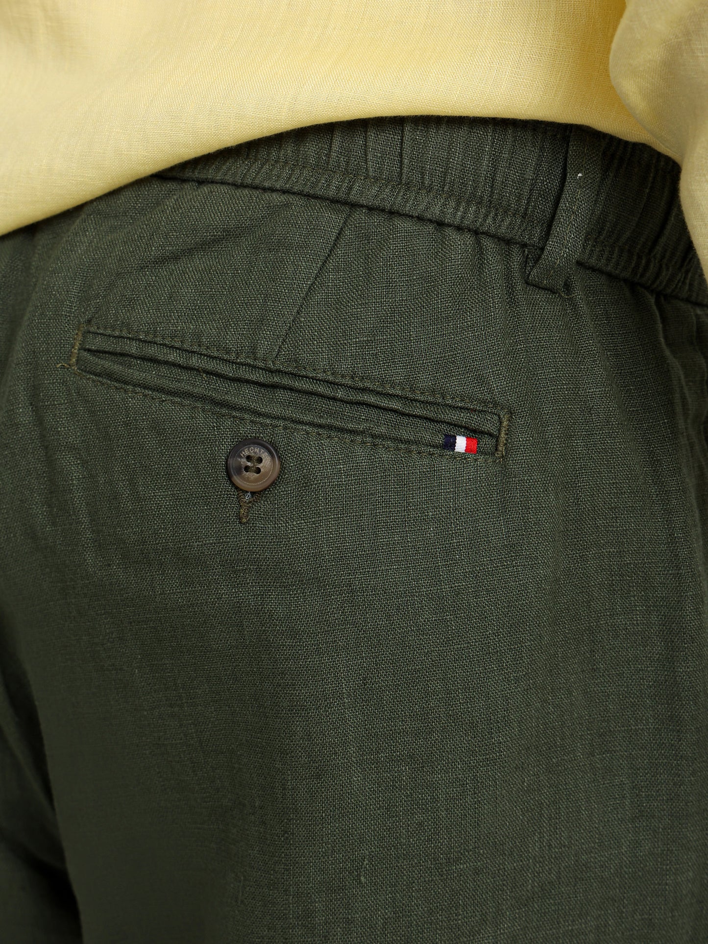Linen Pants with Side Pockets
