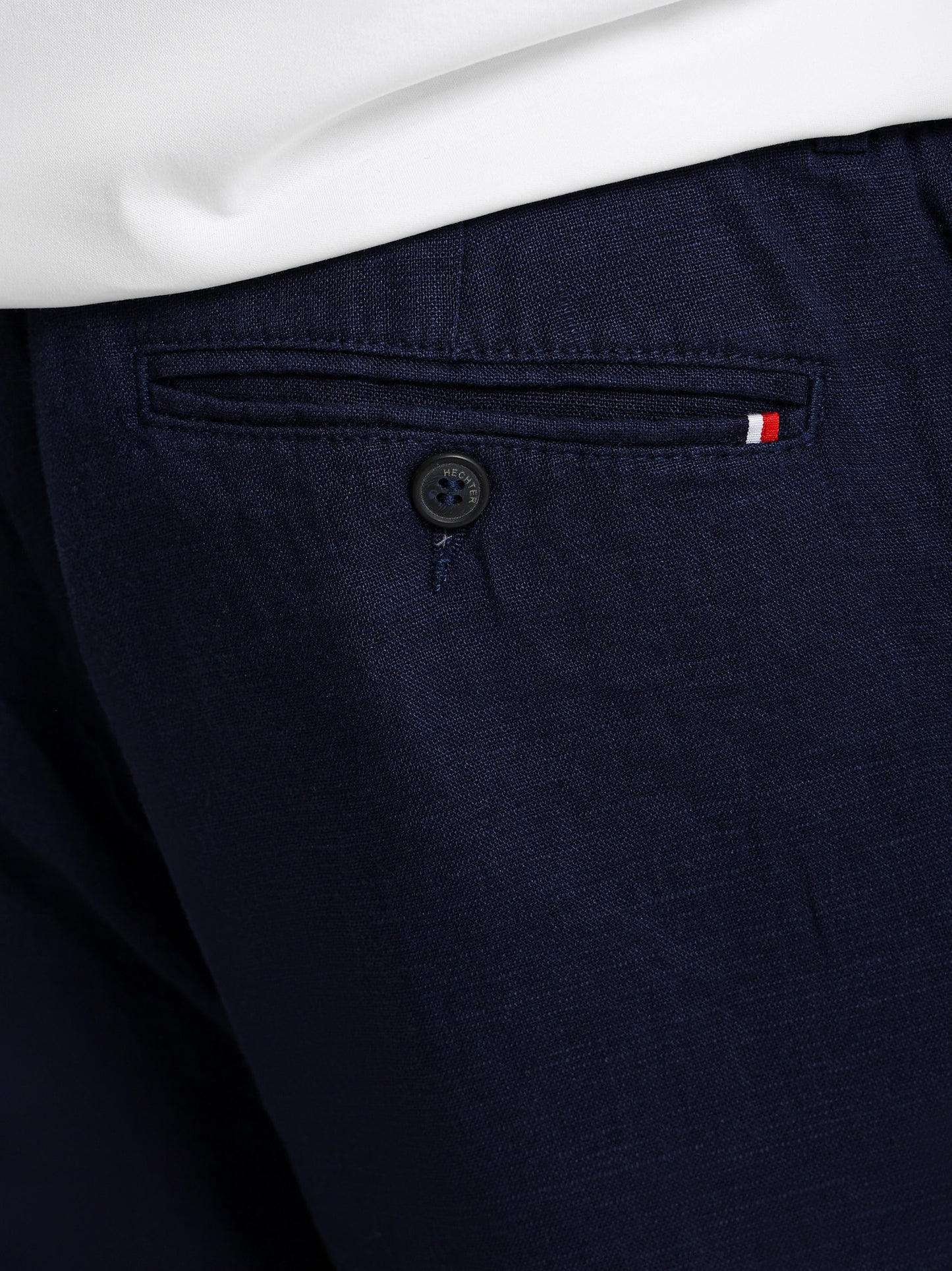 Linen Pants with Side Pockets