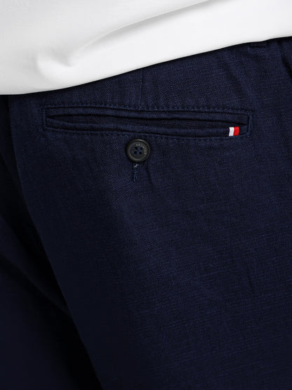 Linen Pants with Side Pockets