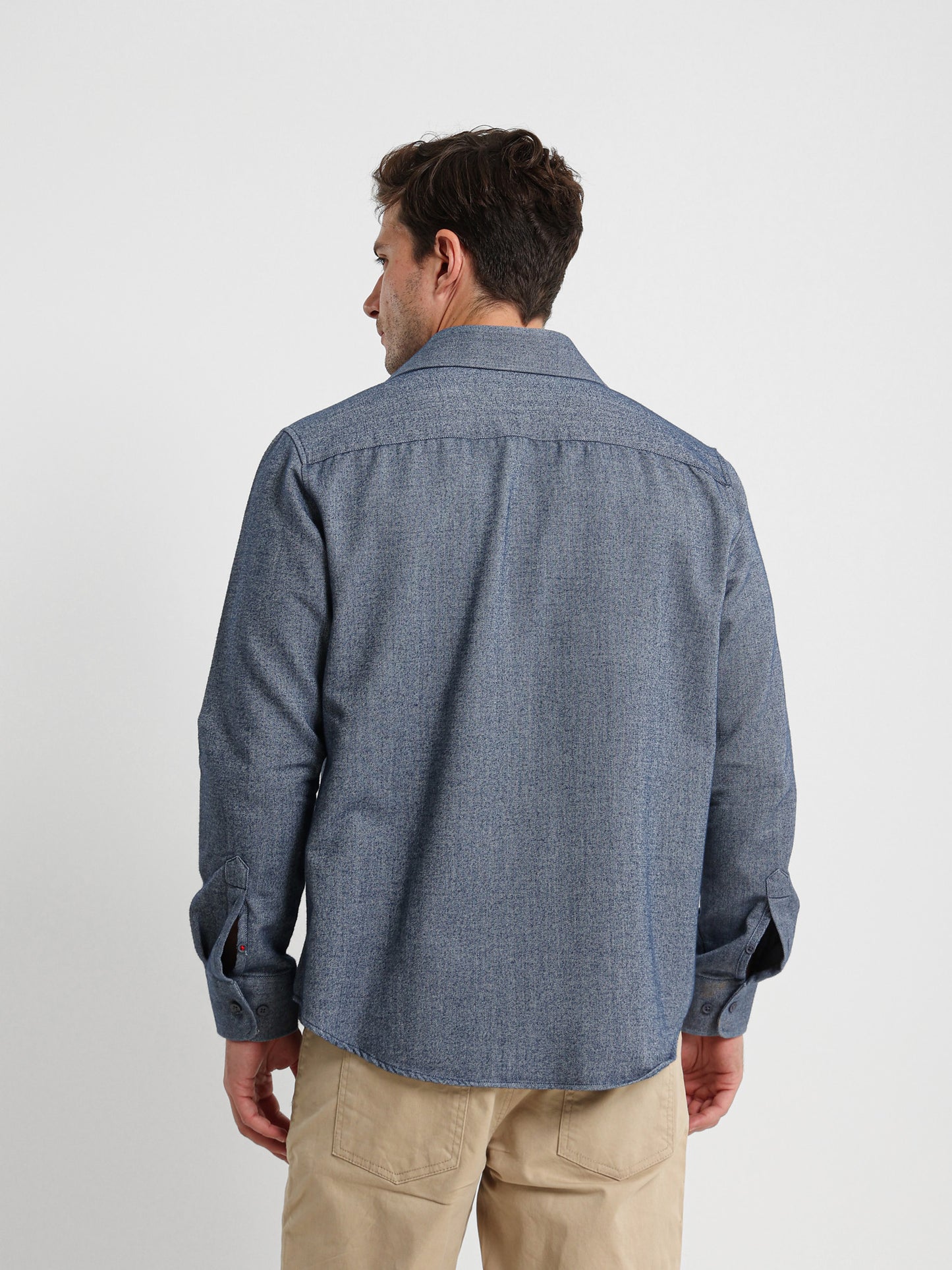 Textured Long Sleeve Shirt