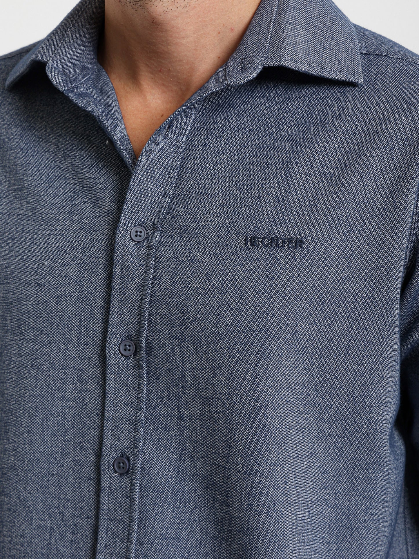 Textured Long Sleeve Shirt