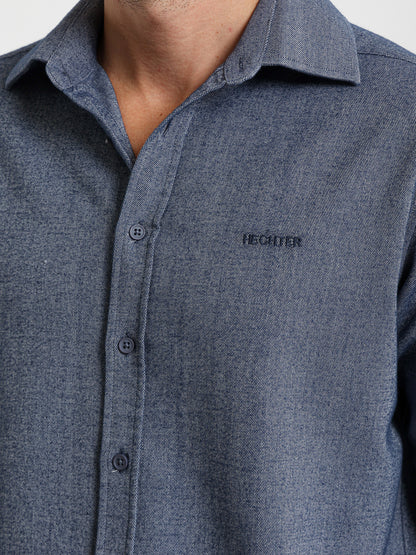 Textured Long Sleeve Shirt