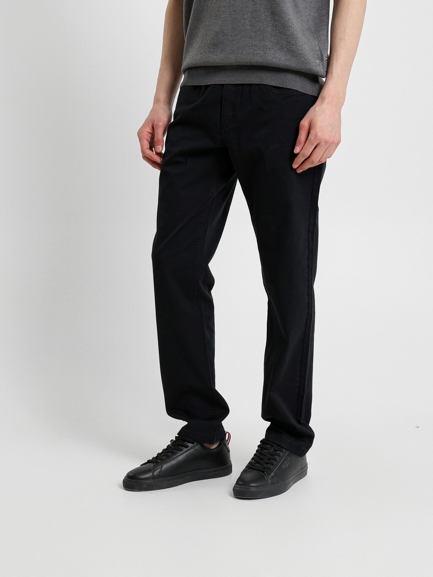 Basic Casual Five Pocket Modern Fit Pants