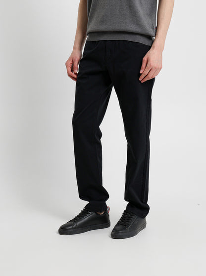 Basic Casual Five Pocket Modern Fit Pants