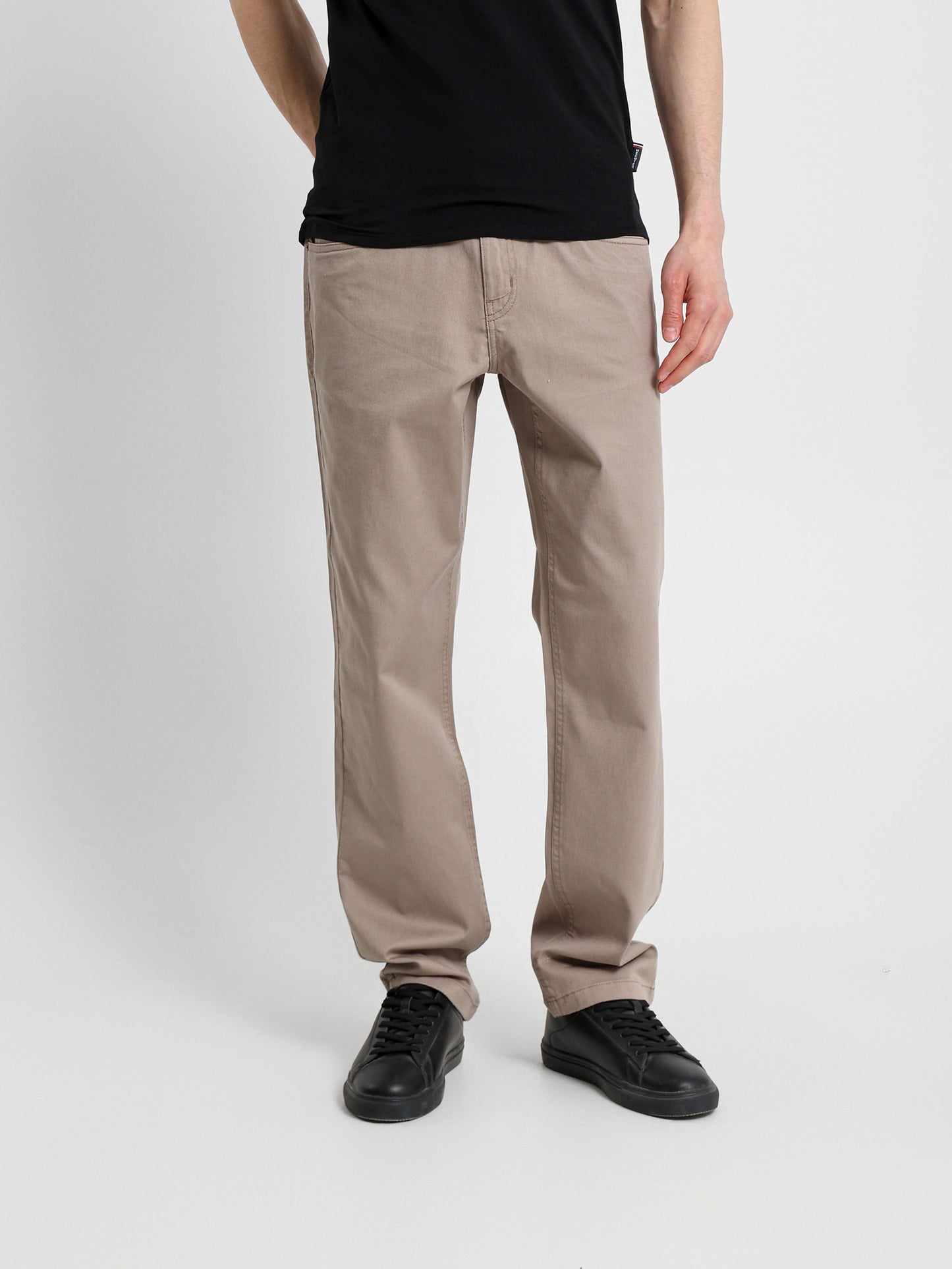 Basic Casual Five Pocket Modern Fit Pants