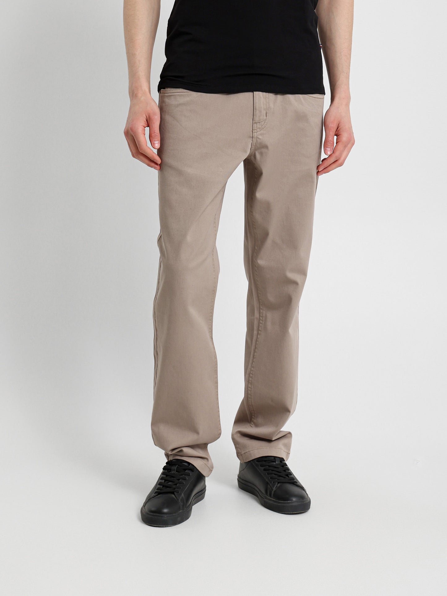 Basic Casual Five Pocket Modern Fit Pants
