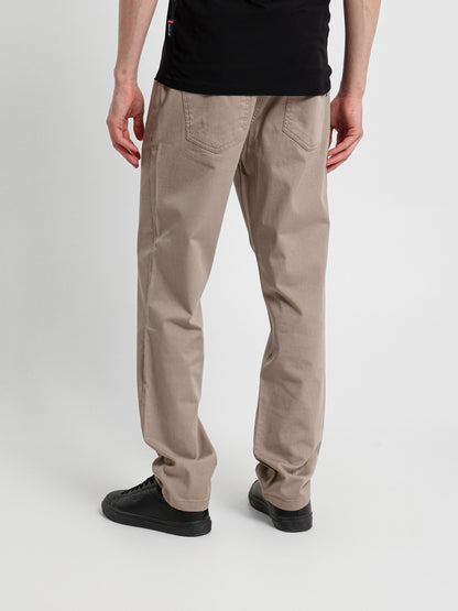 Basic Casual Five Pocket Modern Fit Pants