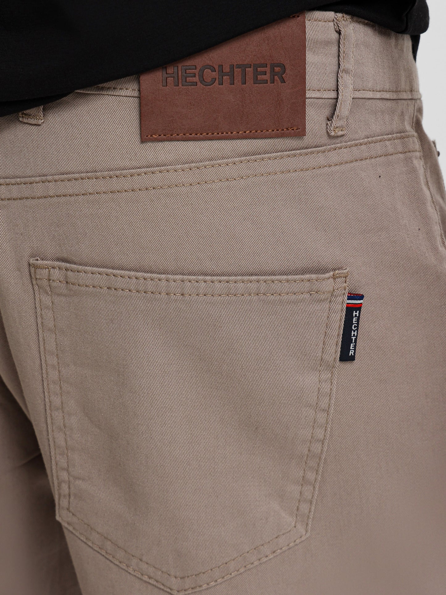Basic Casual Five Pocket Modern Fit Pants