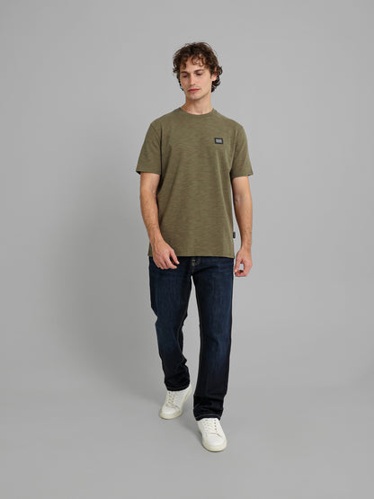 Round Neck Textured T-Shirt