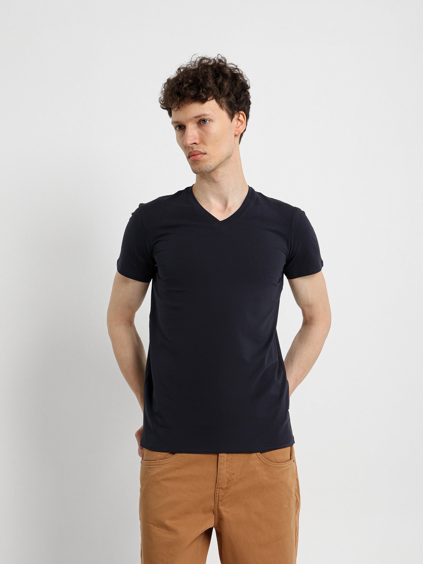 V-Neck Basic T-Shirt