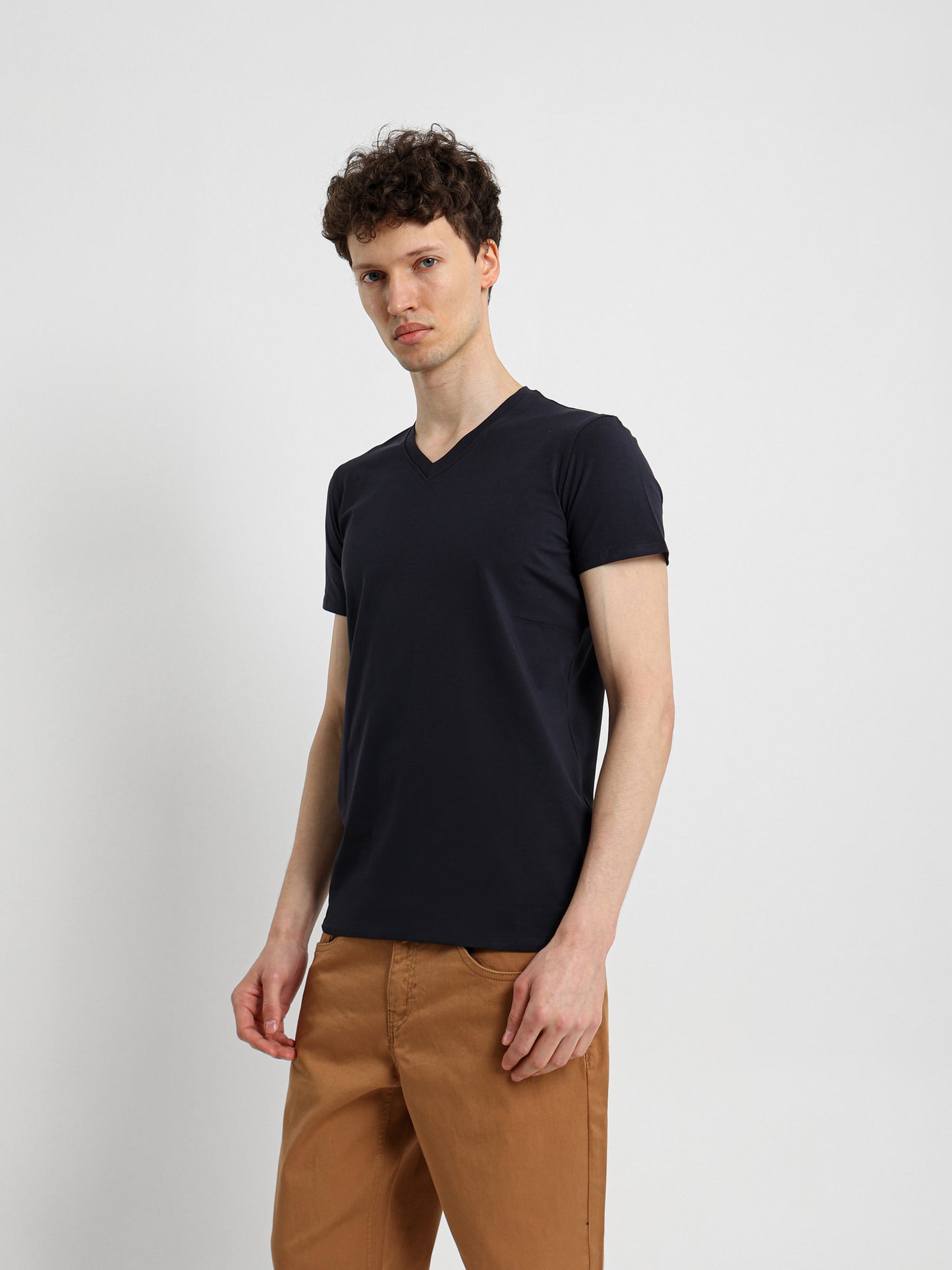 V-Neck Basic T-Shirt