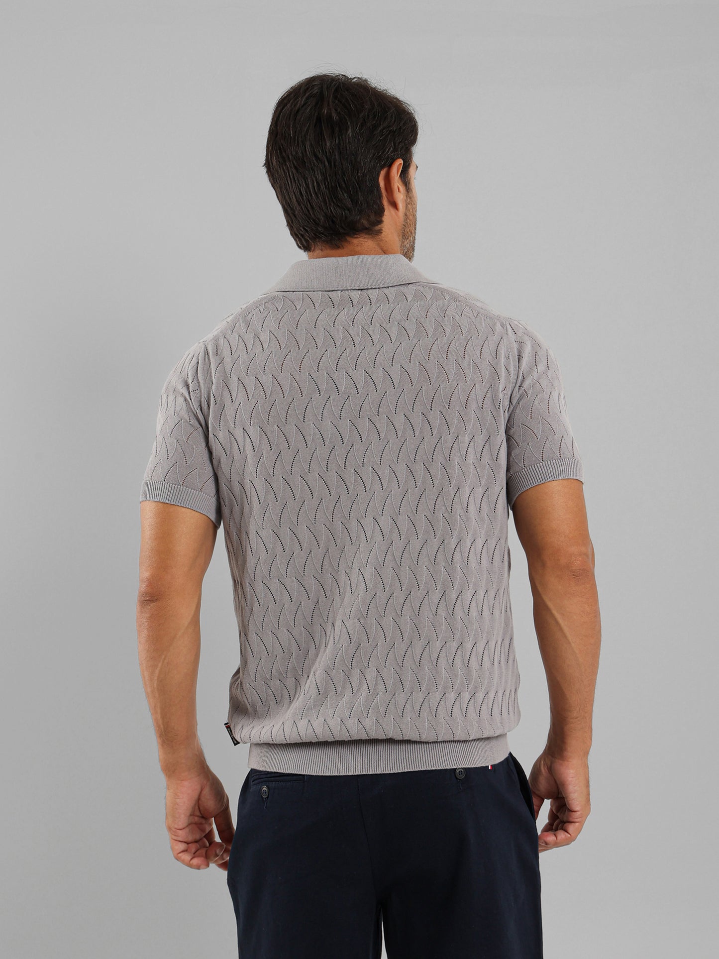 Knitted Polo Shirt