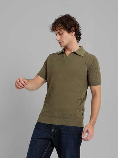 Knitted Polo Shirt