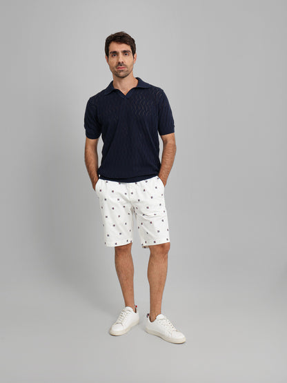 Knitted Polo Shirt