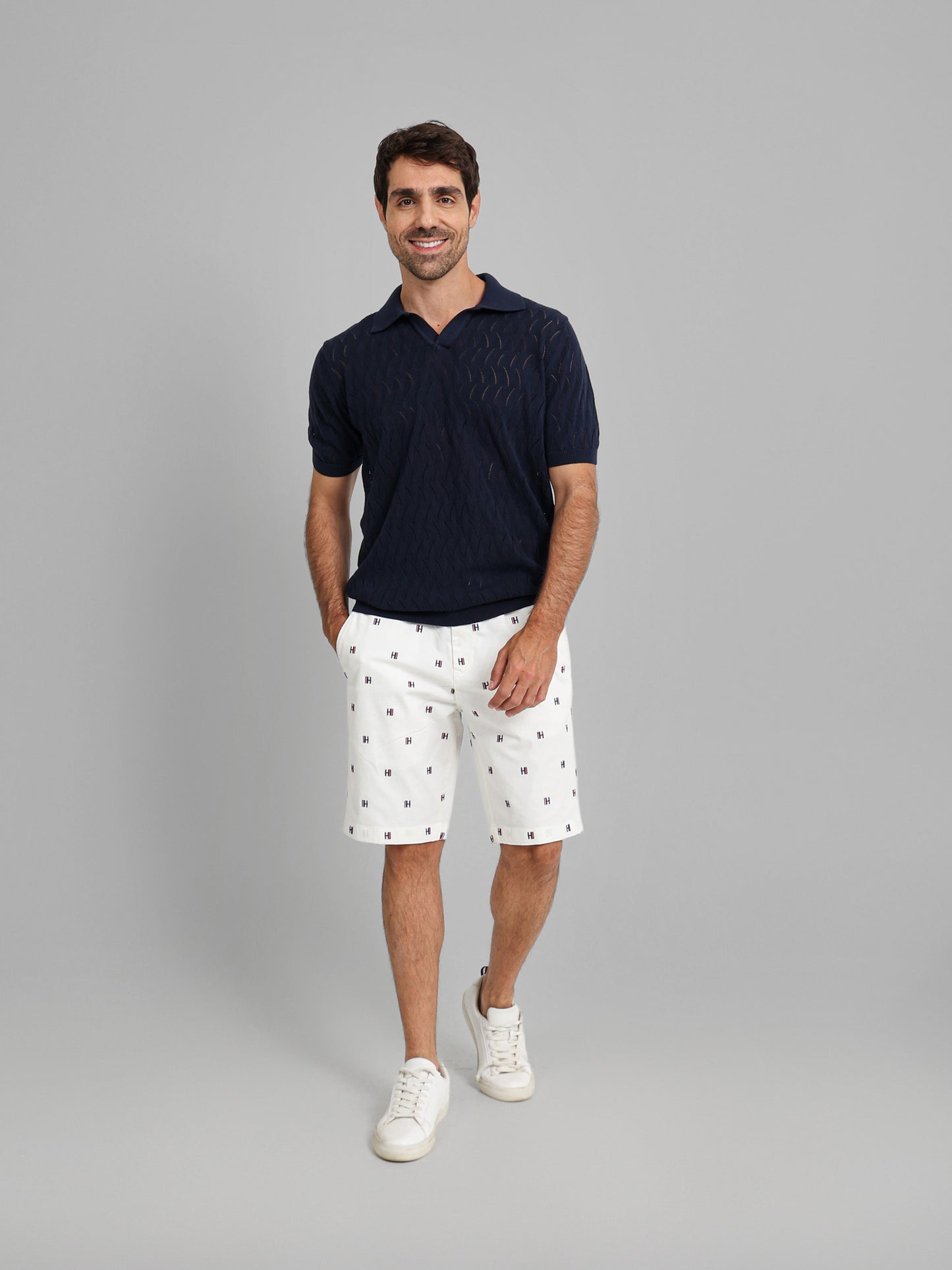 Embroidery Shorts Pants
