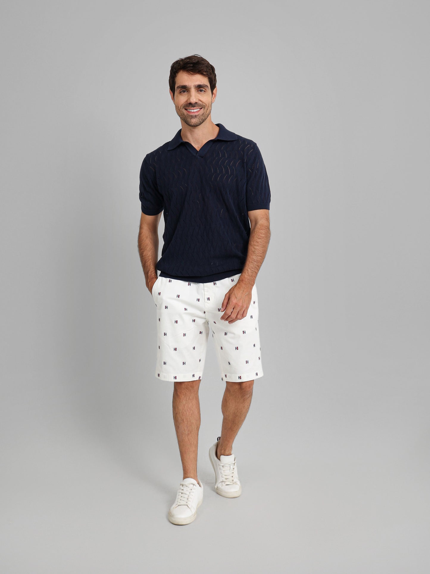 Knitted Polo Shirt