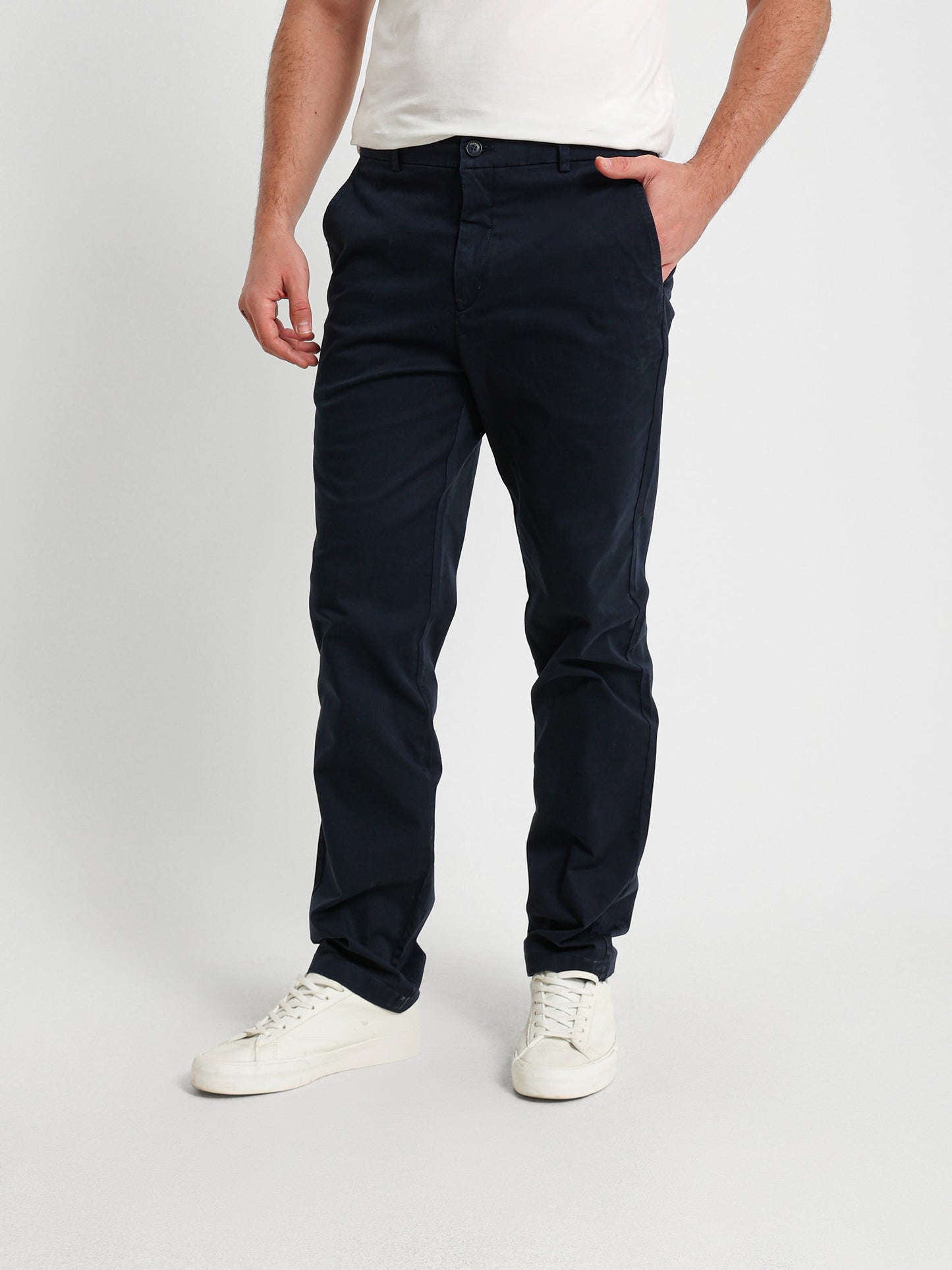 Basic Casual Chino Modern Fit Pants