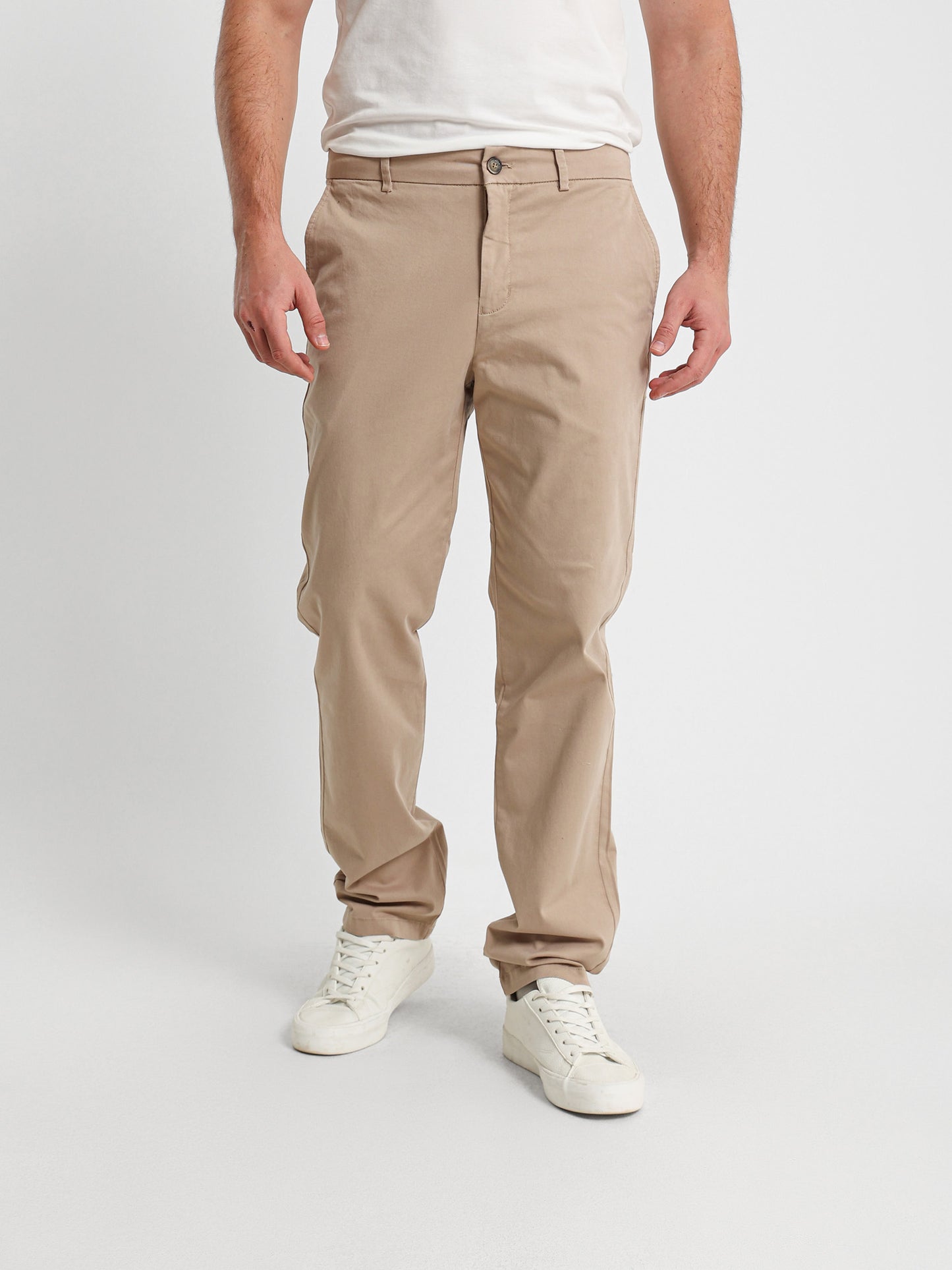 Basic Casual Chino Modern Fit Pants
