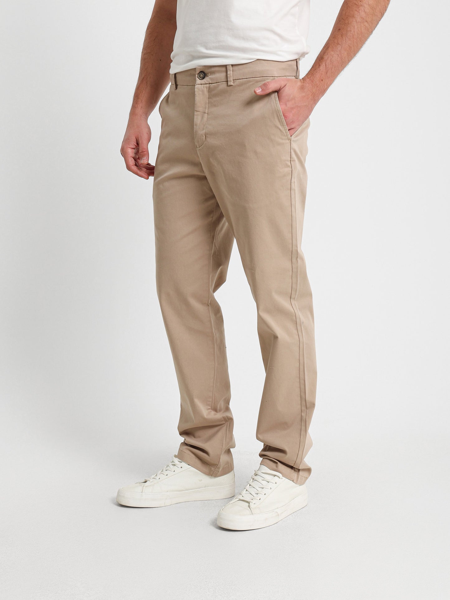 Basic Casual Chino Modern Fit Pants