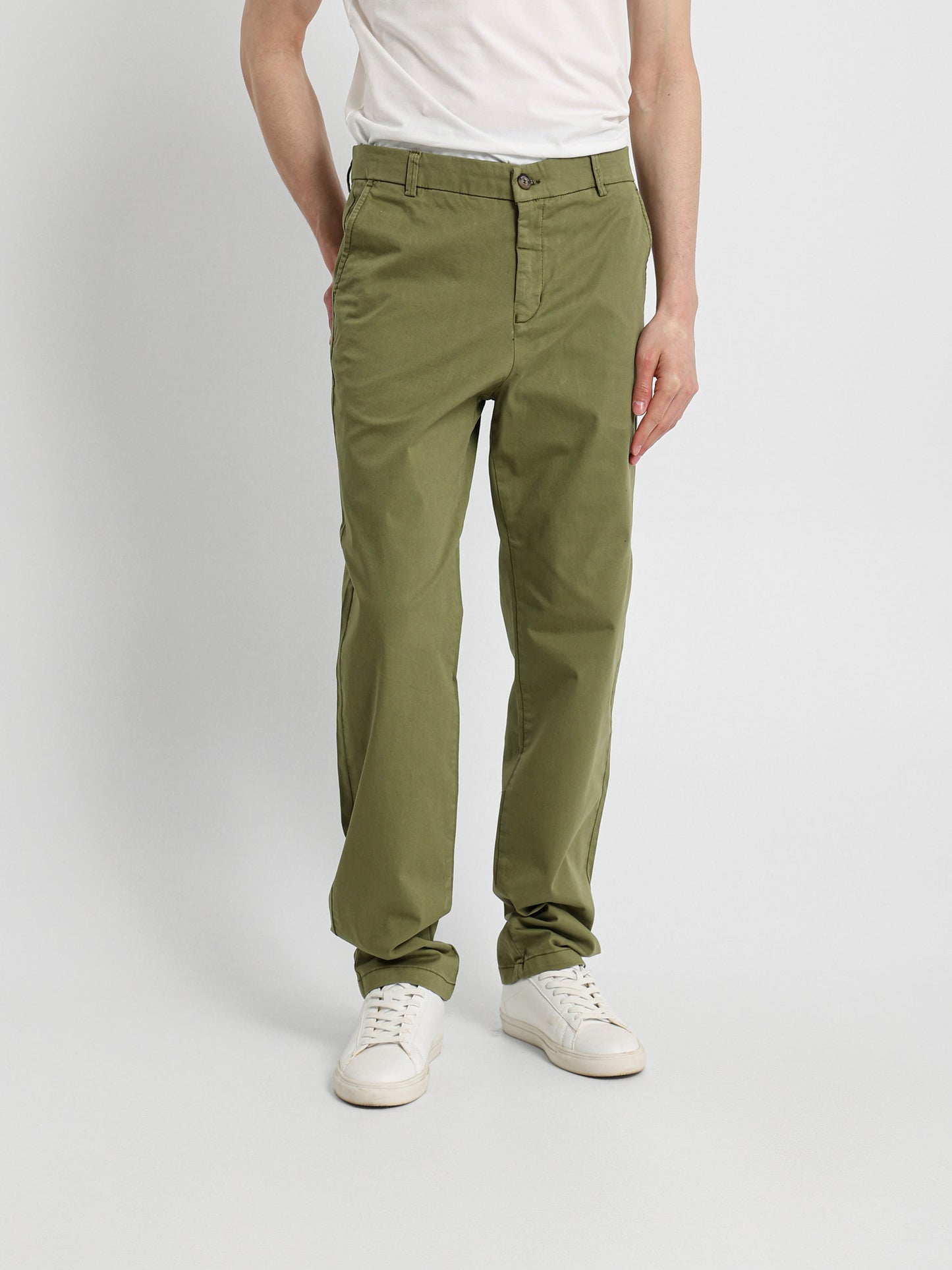 Basic Casual Chino Modern Fit Pants