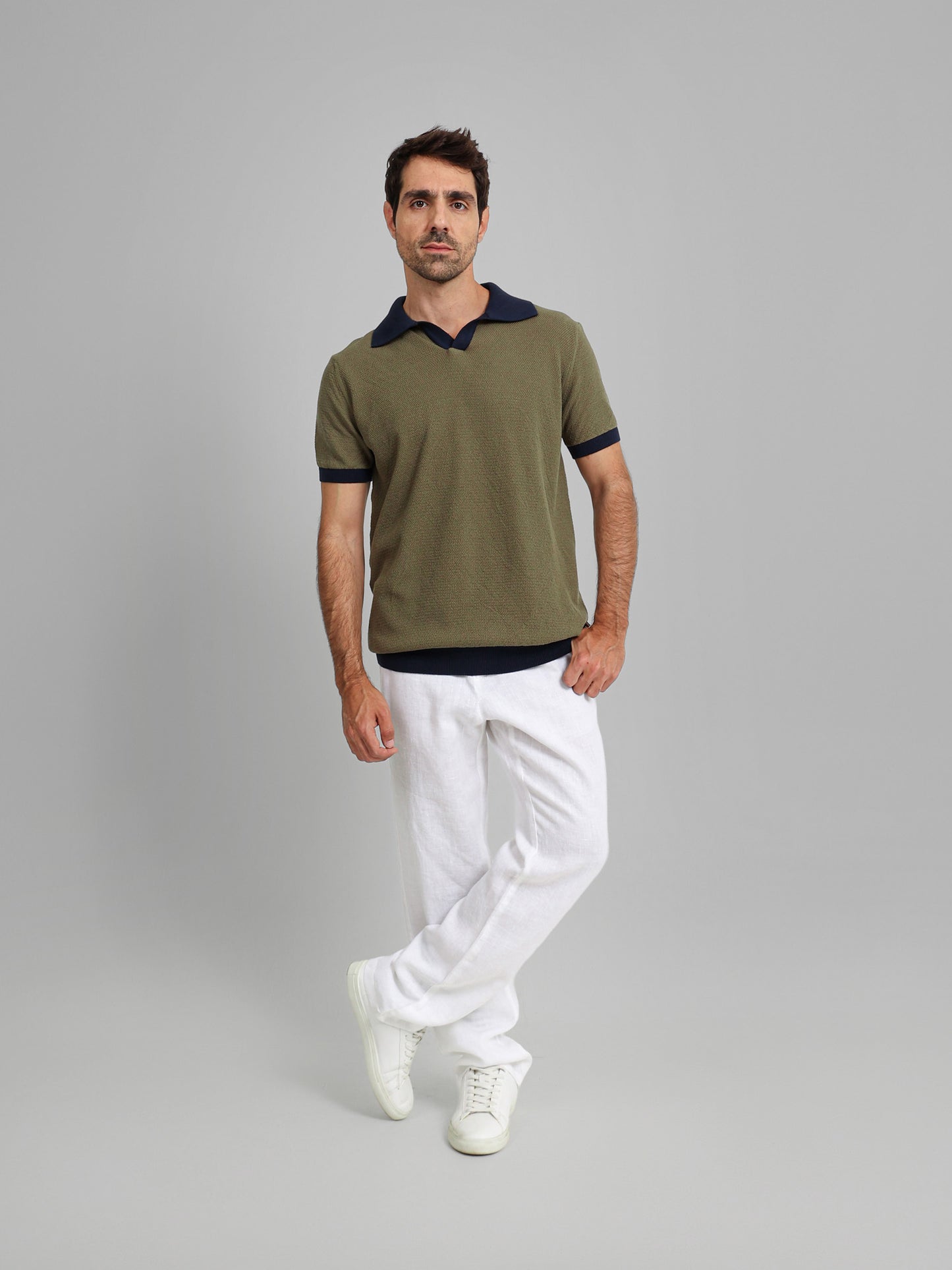 Bi-tone Polo Shirt