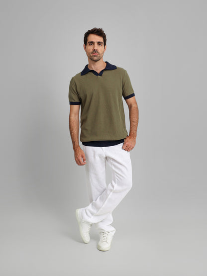 Bi-tone Polo Shirt